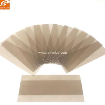 129x44x0.6mm Natural mica Gauge Glass