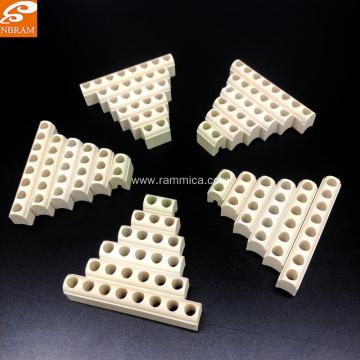 Porcelain parts for band heater porous ceramic