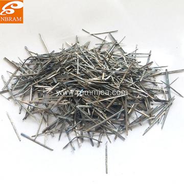 Steel fiber for concrete construction
